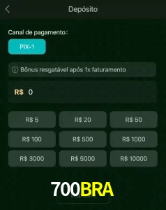 deposits 700BRA